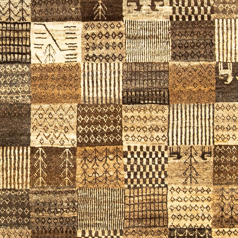 Tapete Gabbeh - Loribaft Persa - 142 x 100 cm - multicolorido