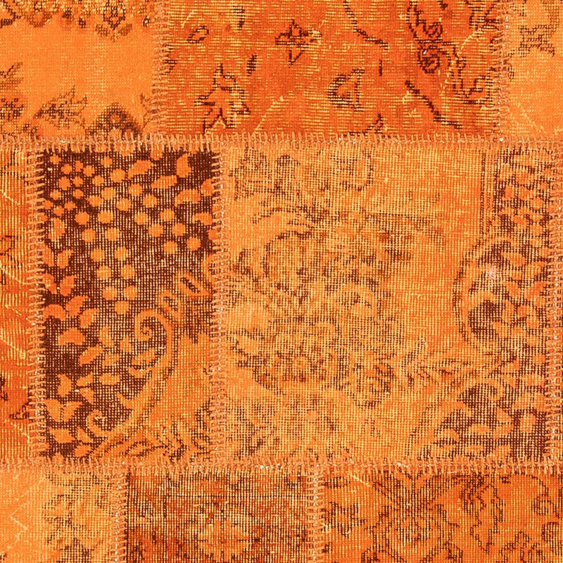 Tapete de trabalho em patchwork 240x170cm - Perserteppich Wollteppich
