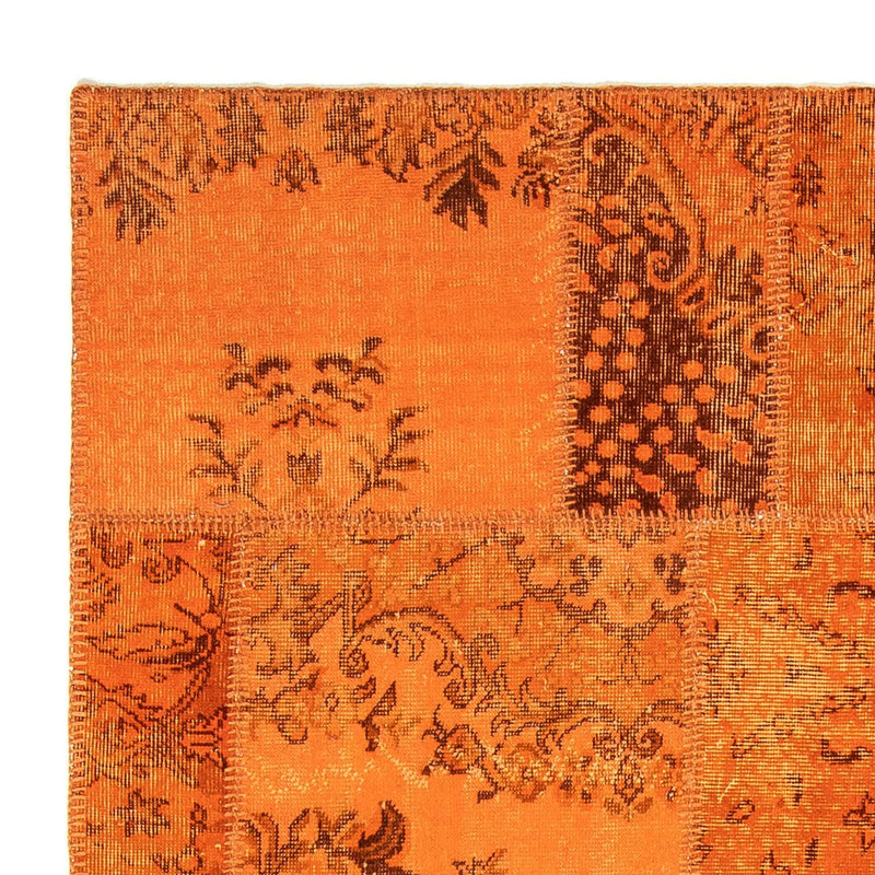 Tapete de trabalho em patchwork 240x170cm - Perserteppich Wollteppich