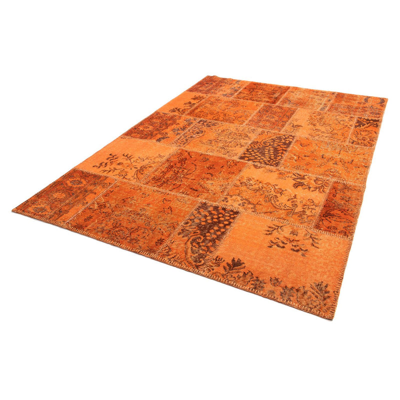 Tapete de trabalho em patchwork 240x170cm - Perserteppich Wollteppich