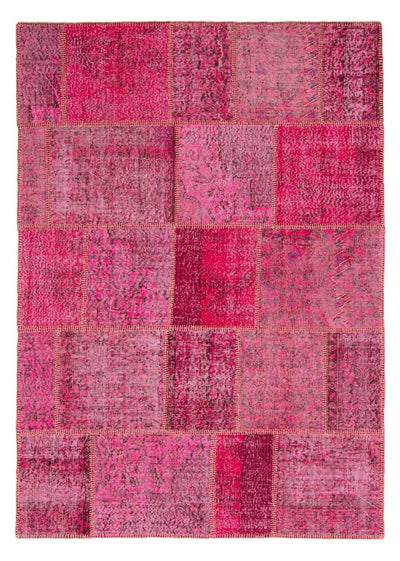Tapete de trabalho em patchwork 170x240cm - Perserteppich Wollteppich