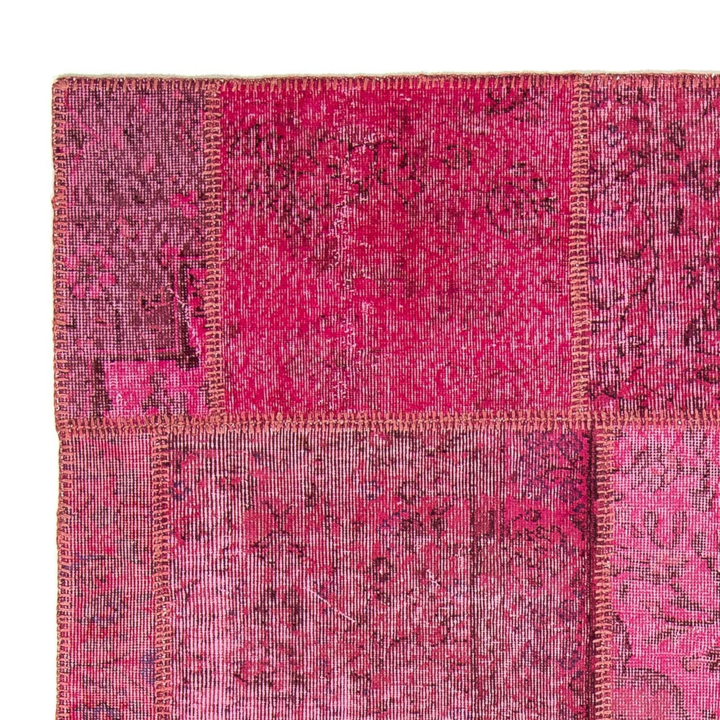 Tapete de trabalho em patchwork 240x170cm - Perserteppich Wollteppich