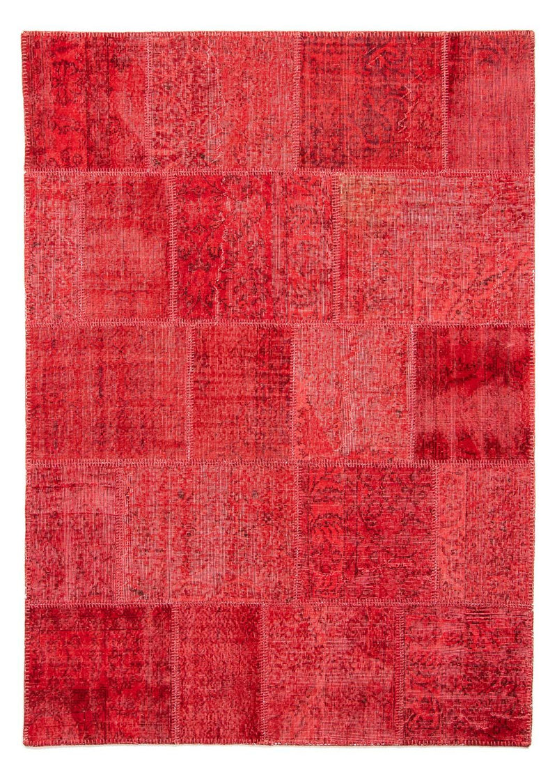 Tapete de trabalho em patchwork 170x240cm - Perserteppich Wollteppich