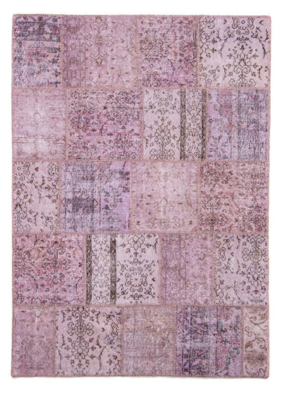 Tapete de trabalho em patchwork 170x240cm - Perserteppich Wollteppich