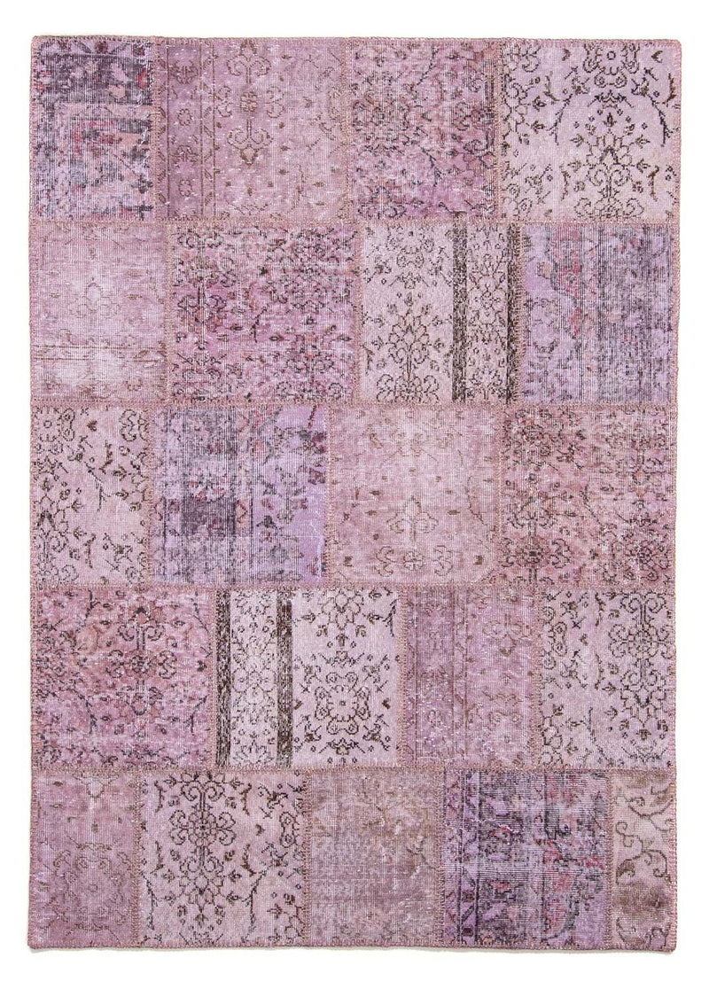 Tapete de trabalho em patchwork 240x170cm - Perserteppich Wollteppich