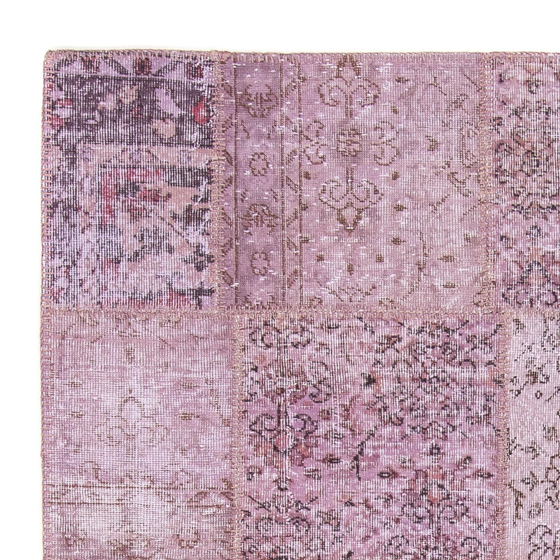 Tapete de trabalho em patchwork 240x170cm - Perserteppich Wollteppich