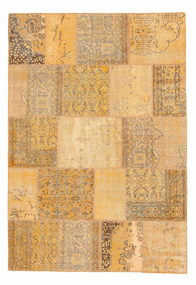 Tapete de trabalho em patchwork 170x240cm - Tapete de lã