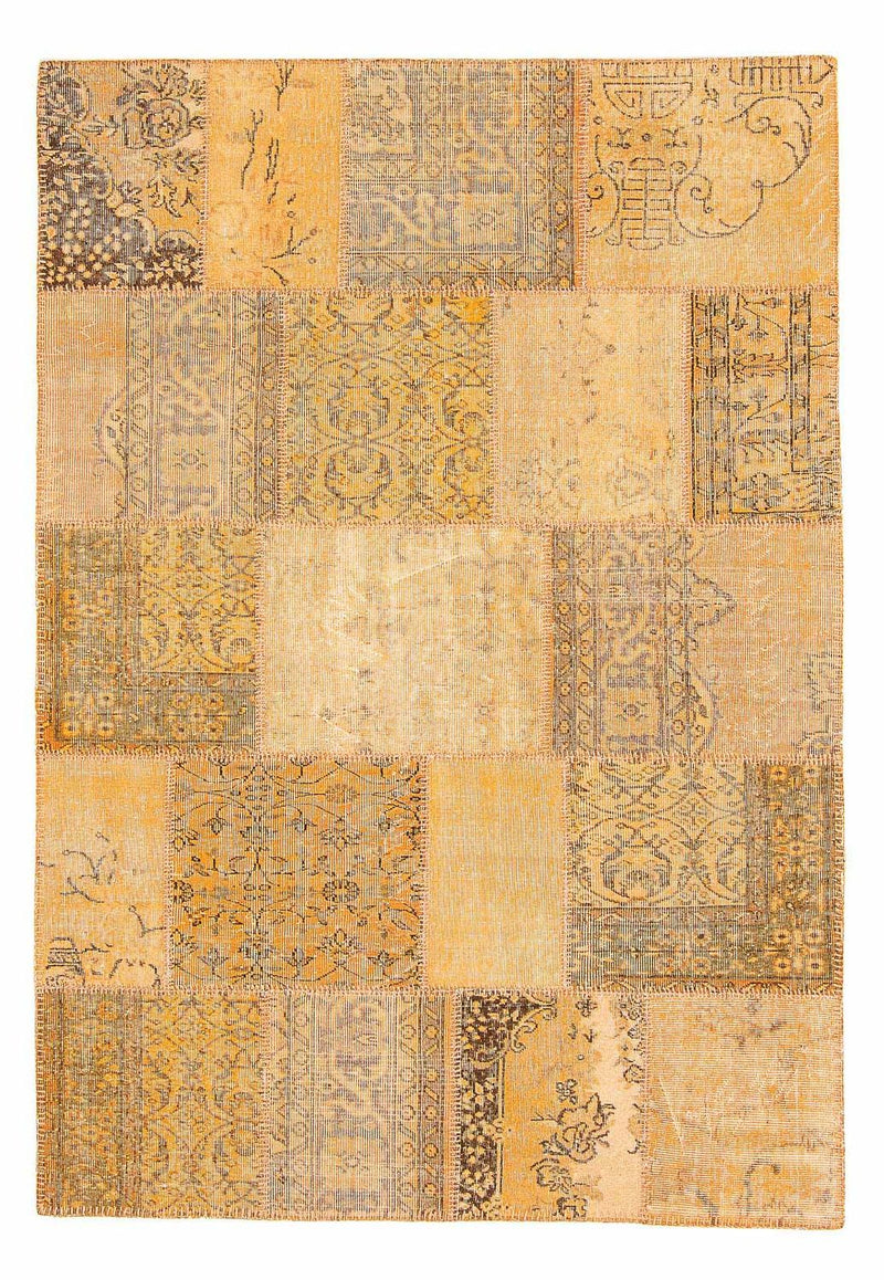 Tapete de trabalho em patchwork 240x170cm - Tapete de lã