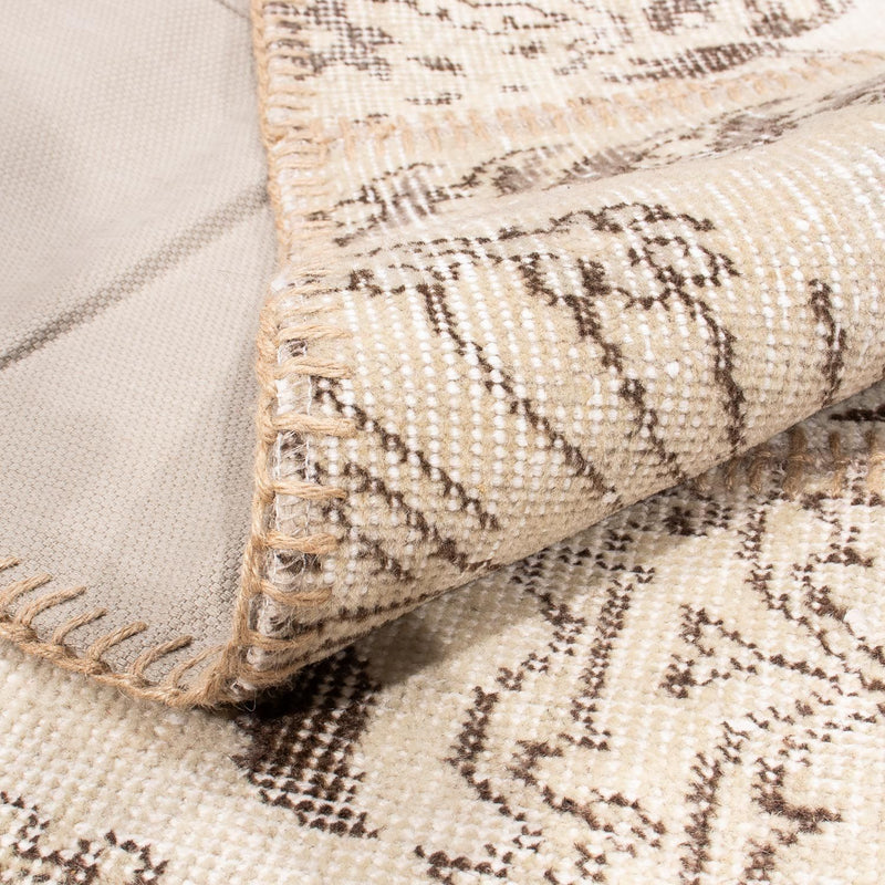 Tapete de trabalho em patchwork 240x170cm - Perserteppich Wollteppich