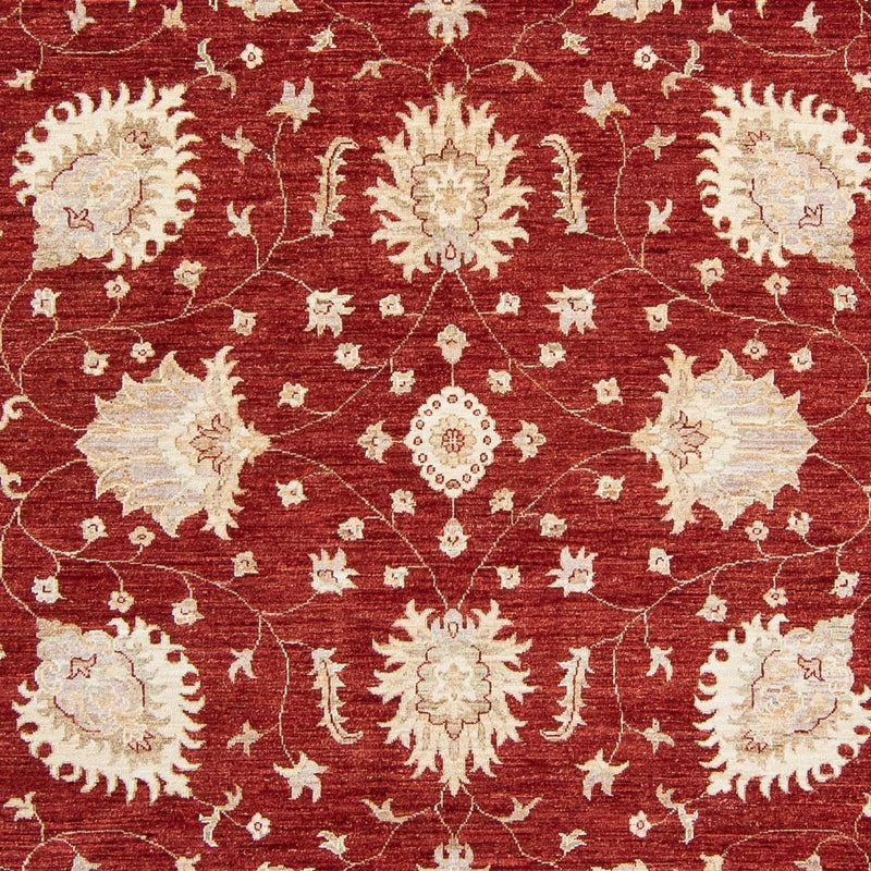 Tapete Ziegler - 298 x 240 cm - vermelho escuro