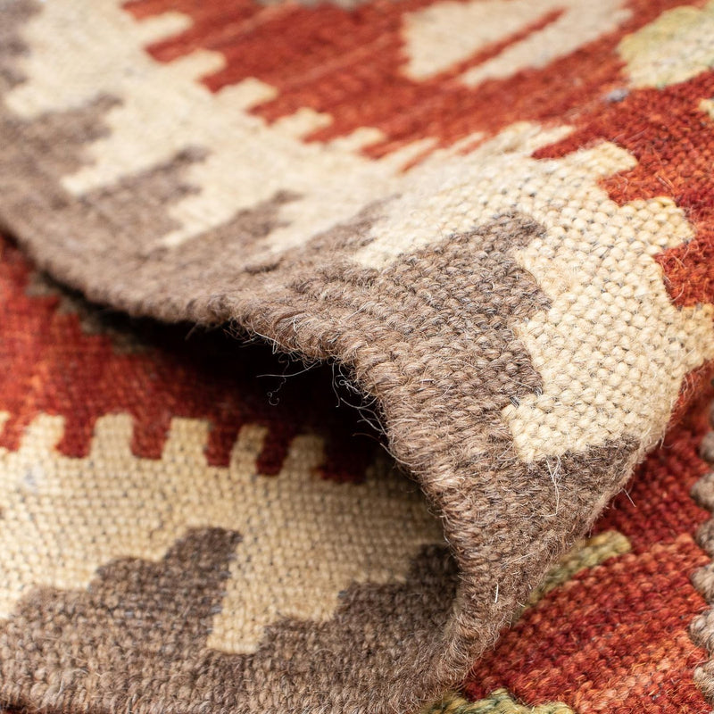 Kilim Maimana Tapete 200x66cm - Tapete de lã