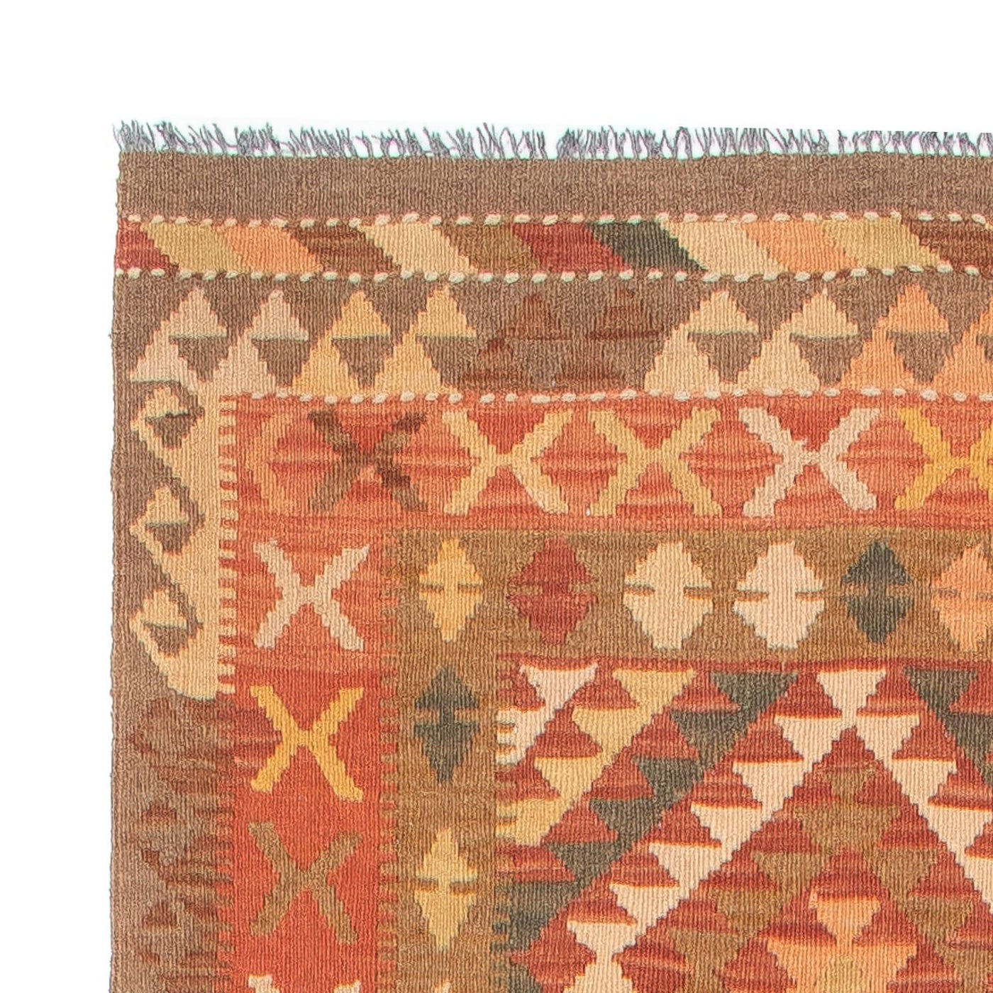 Kilim Maimana Tapete 407x91cm - Tapete de lã
