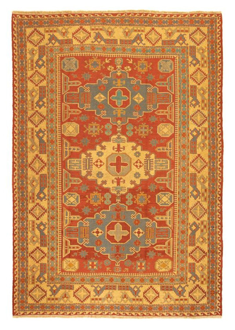 Kilim de seda Tapete 248x206cm