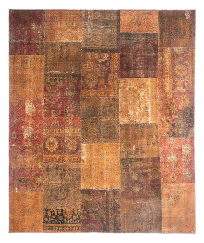 Tapete de trabalho em patchwork 246x296cm - Perserteppich Wollteppich