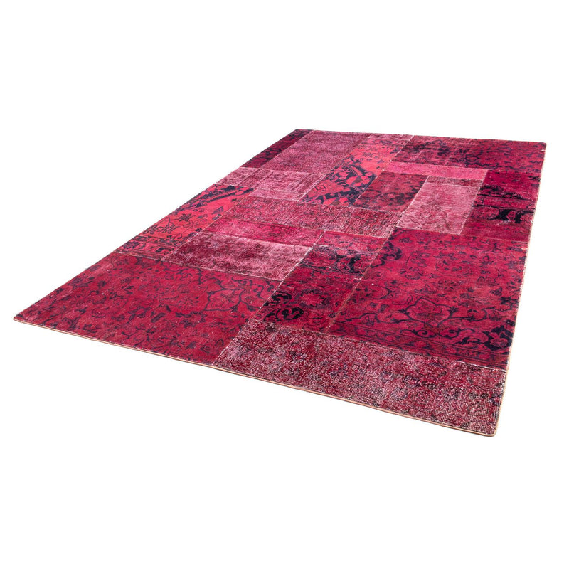 Tapete de trabalho em patchwork 269x180cm - Perserteppich Wollteppich