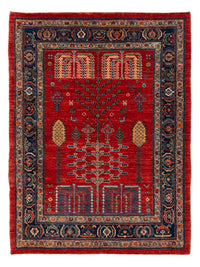 Tapete Gabbeh - Kashkuli Persa - 120 x 85 cm - vermelho – product image