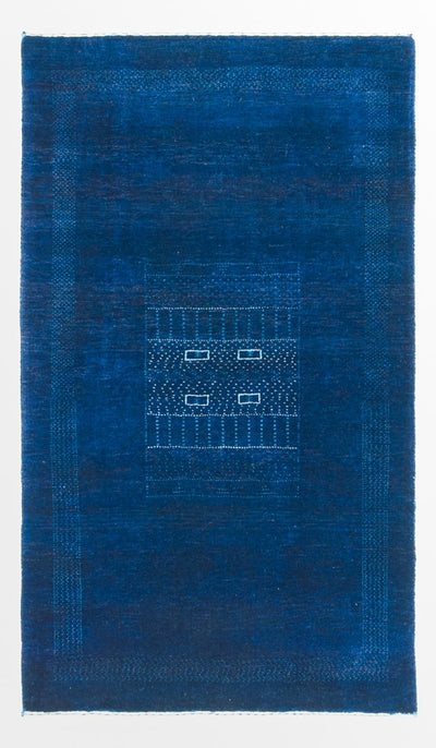 Loribaft Tapete 75x132cm - Perserteppich Wollteppich