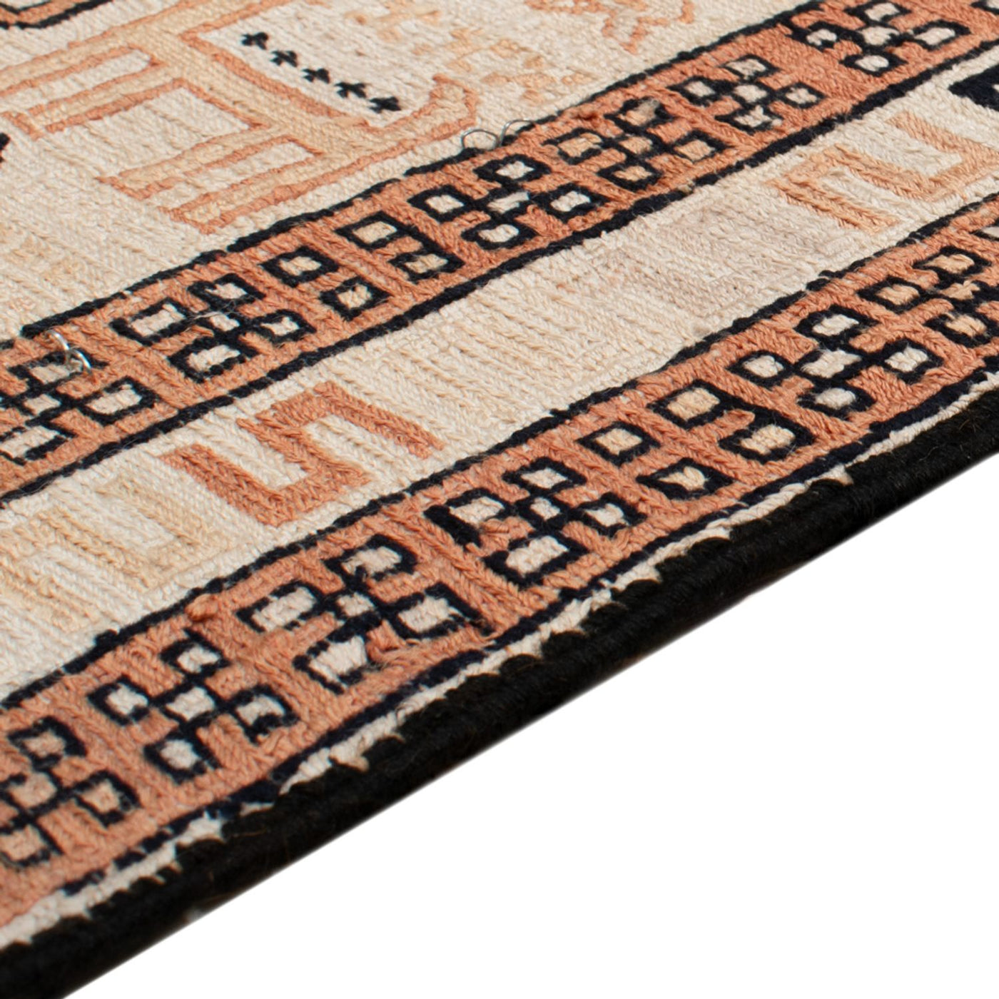 Tapete Kelim - Oriental - 100 x 71 cm - bege