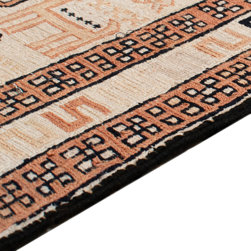 Tapete Kelim - Oriental - 100 x 71 cm - bege