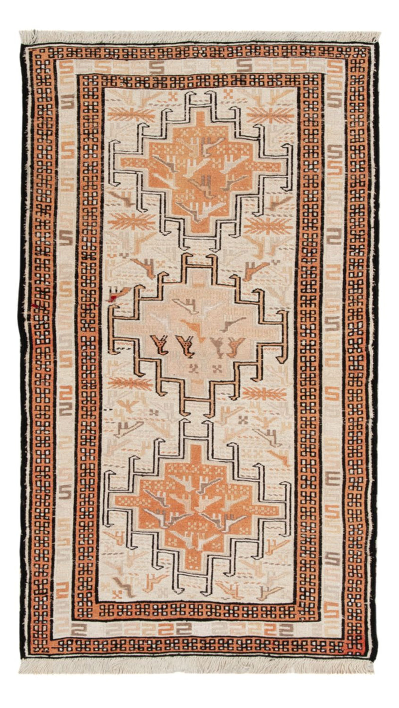 Kilim de seda Tapete 103x62cm