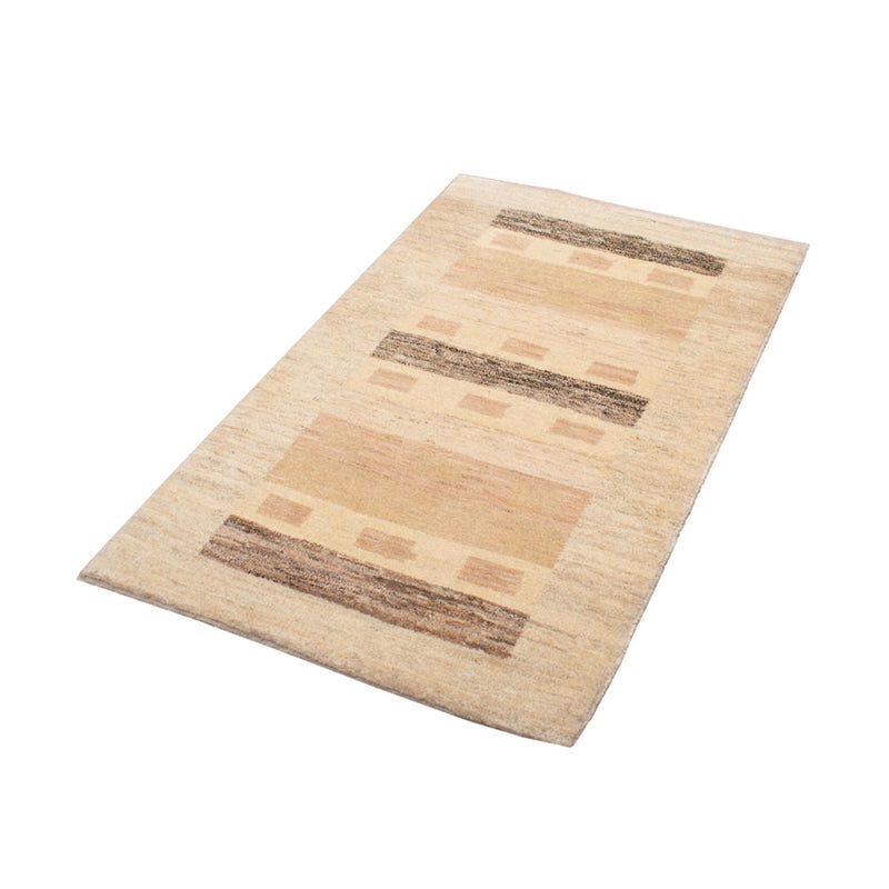 Tapete Gabbeh - Loribaft Persa - 125 x 78 cm - bege
