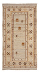 Gabbeh persa Tapete 142x73cm - Perserteppich Wollteppich