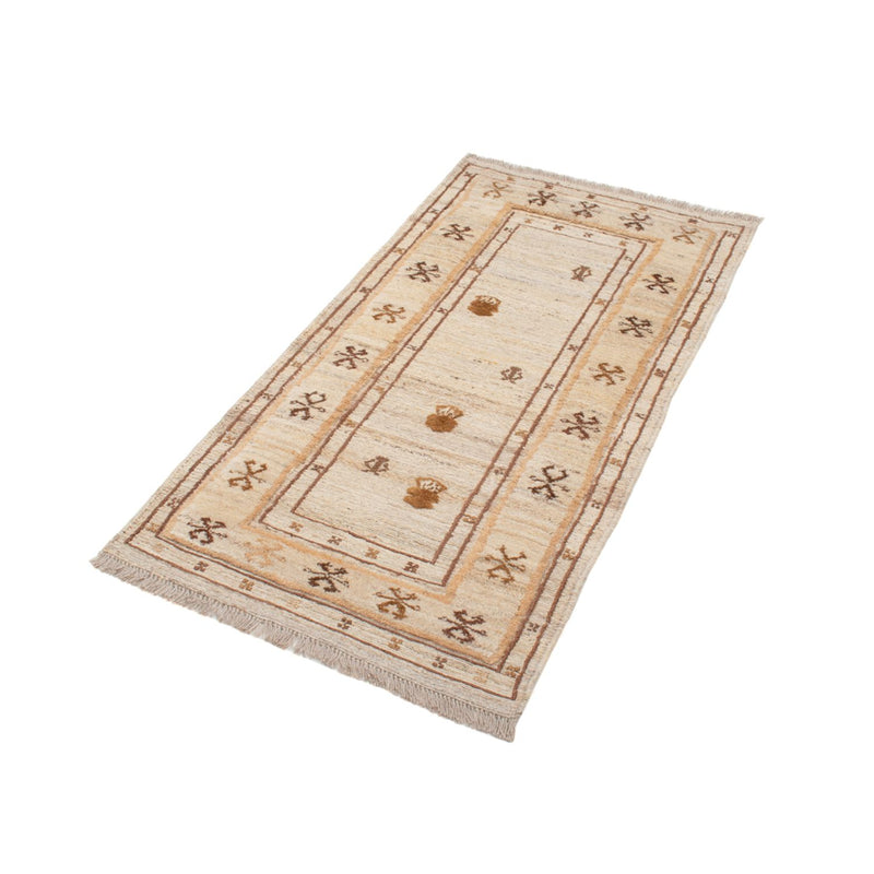 Gabbeh persa Tapete 142x73cm - Perserteppich Wollteppich