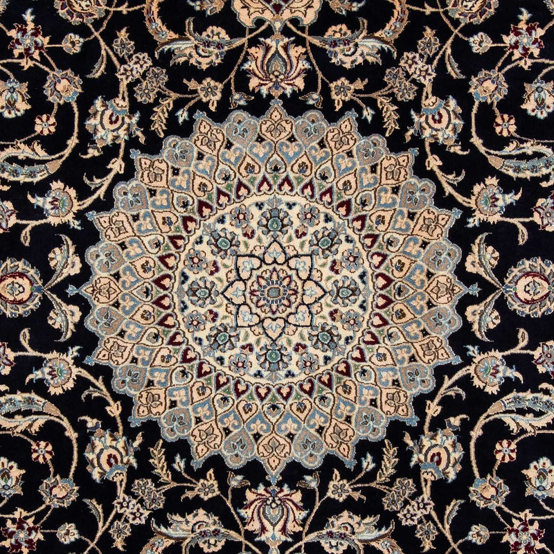Tapete Persa - Nain - 290 x 204 cm - preto