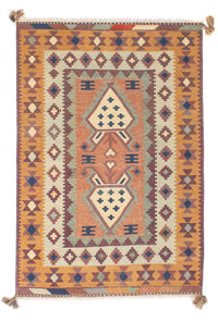 Kilim moderno Tapete 143x208cm - Tapete de lã – product image