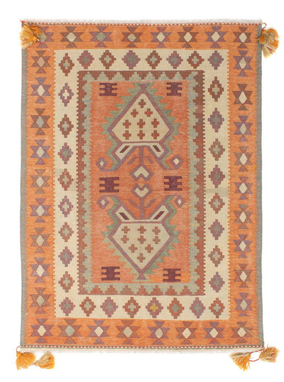 Kilim moderno Tapete 150x203cm - Tapete de lã