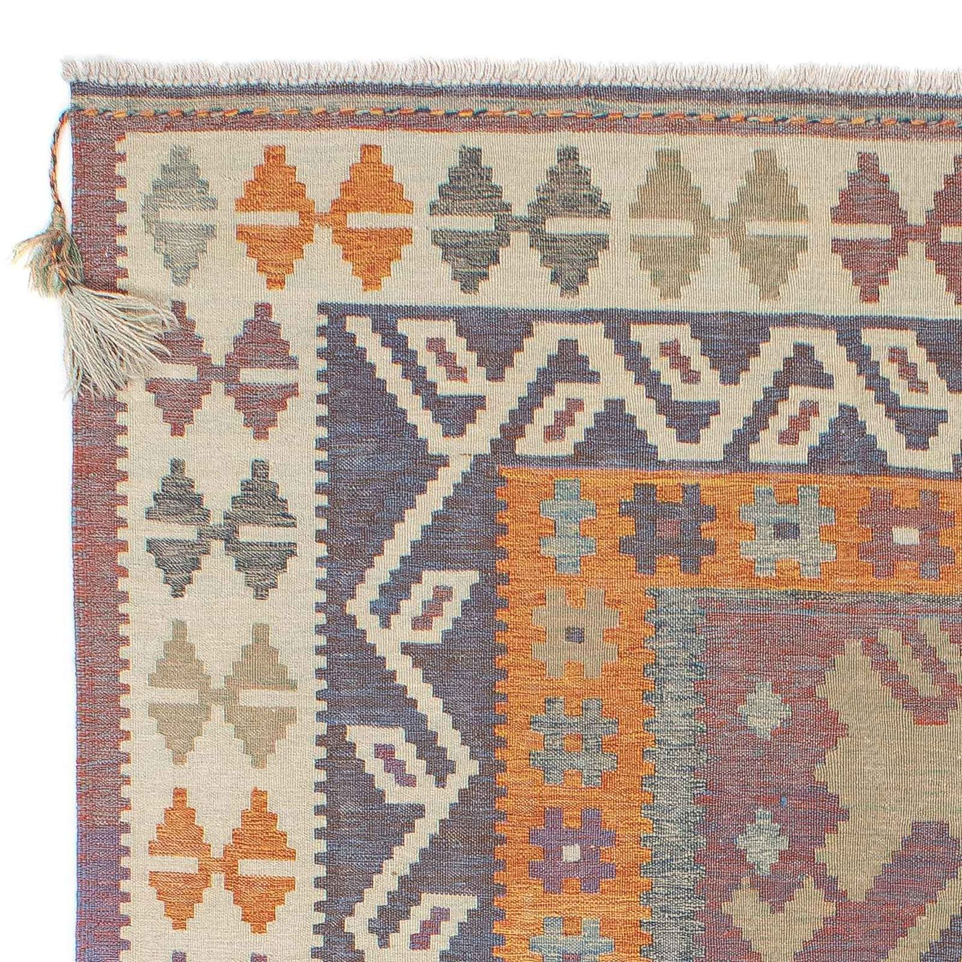 Tapete Kelim - Trendy - 211 x 161 cm - multicolorido