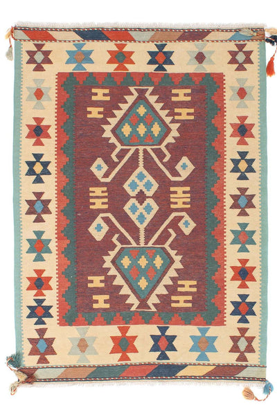 Kilim moderno Tapete 121x181cm - Tapete de lã
