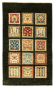 Tapete Ziegler - 120 x 70 cm - preto