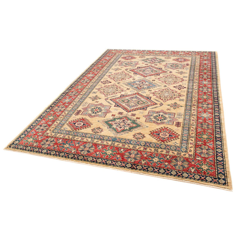 Tapete Ziegler - Kazak - 245 x 174 cm - castanho claro