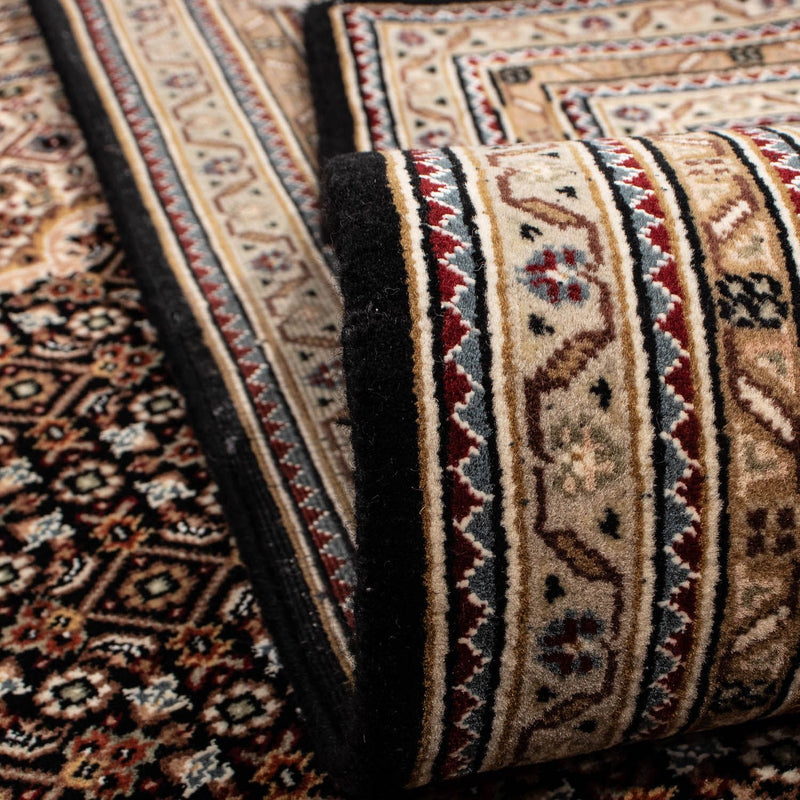 Tapete Persa - Tabriz - 252 x 251 cm - azul escuro