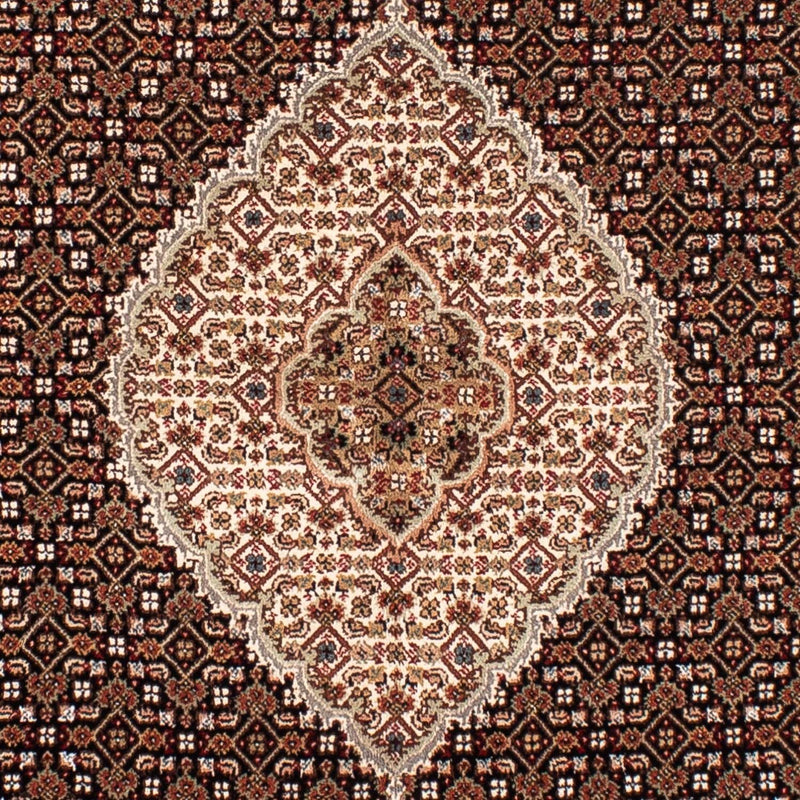 Tapete Persa - Tabriz - 242 x 172 cm - azul escuro