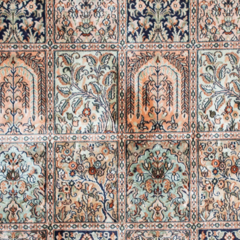 Seda da Caxemira Tapete 152x94cm - Tapete Oriental