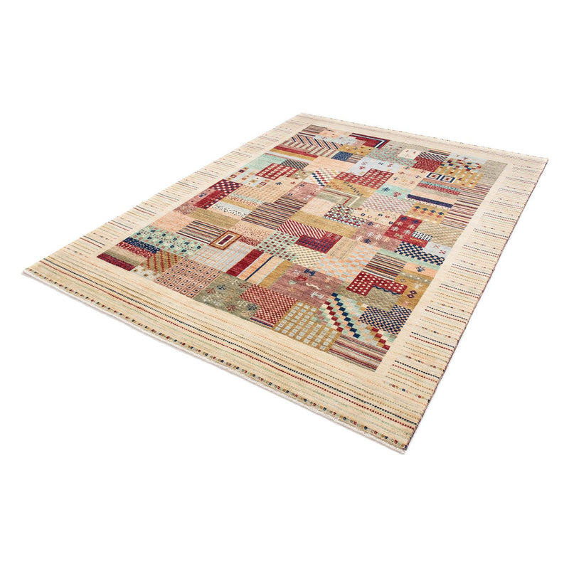 Tapete Gabbeh - Loribaft Persa - 235 x 173 cm - bege