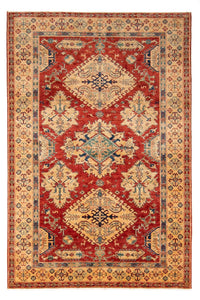 Tapete Ziegler - Kazak - 247 x 172 cm - vermelho escuro – product image