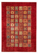 Tapete Ziegler - 280 x 203 cm - vermelho escuro