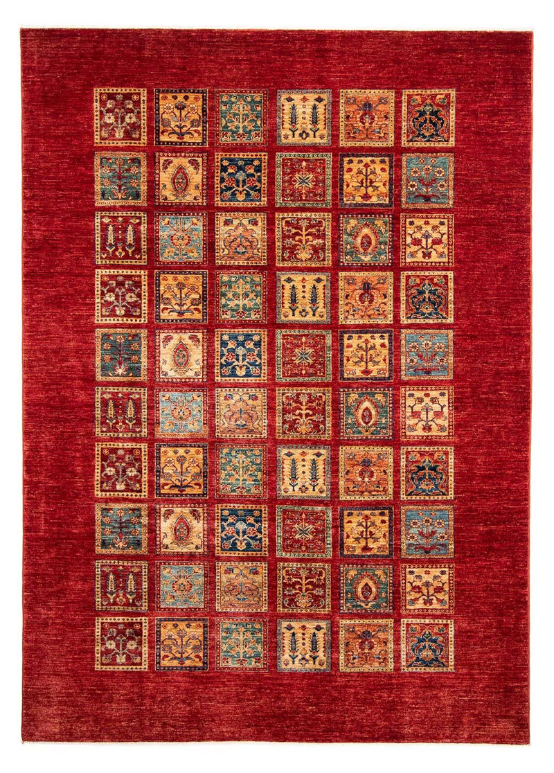 Tapete Ziegler - 280 x 203 cm - vermelho escuro