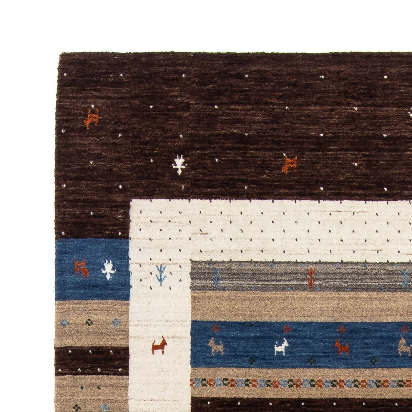Loribaft Tapete 206x141cm - Perserteppich Wollteppich