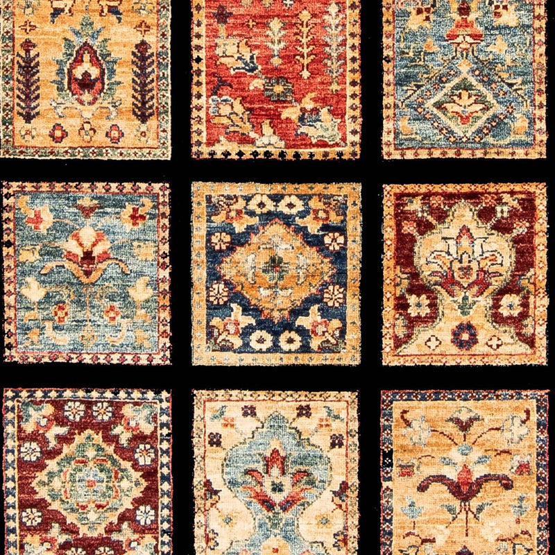 Tapete Ziegler - 240 x 170 cm - azul escuro