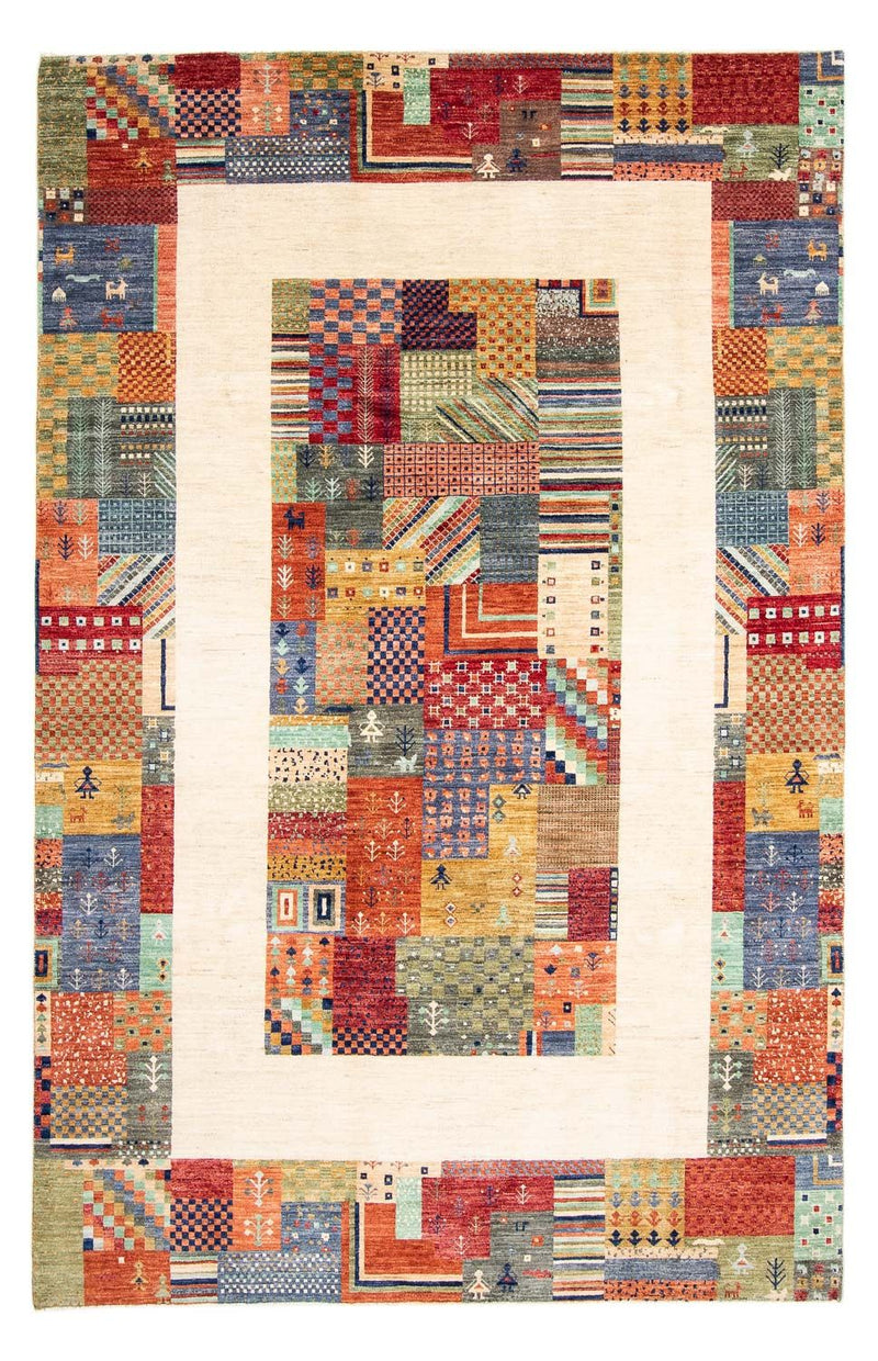 Loribaft Tapete 198x291cm - Perserteppich Wollteppich