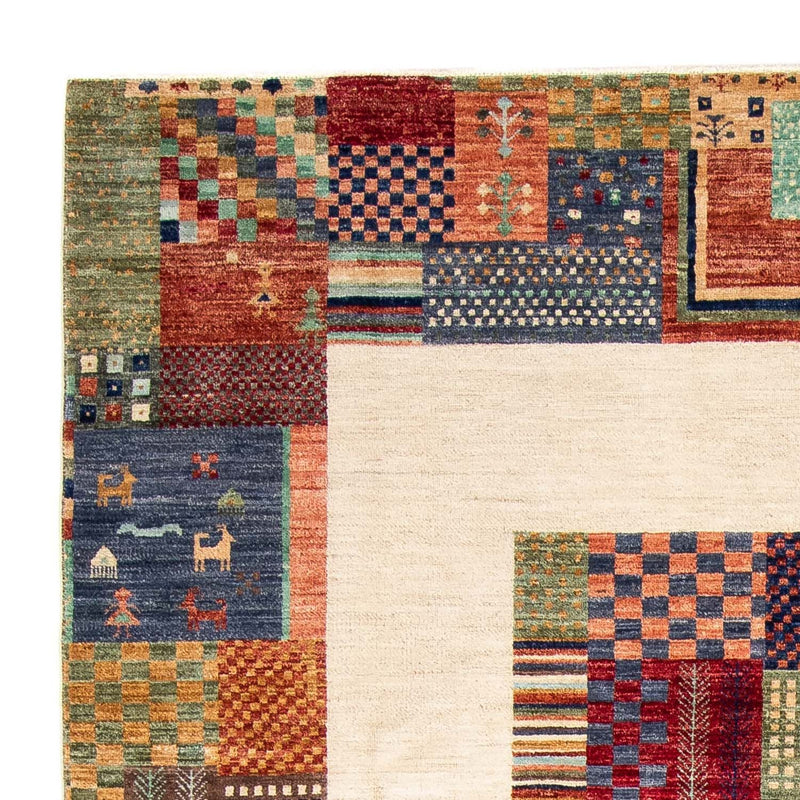 Loribaft Tapete 198x299cm - Perserteppich Wollteppich