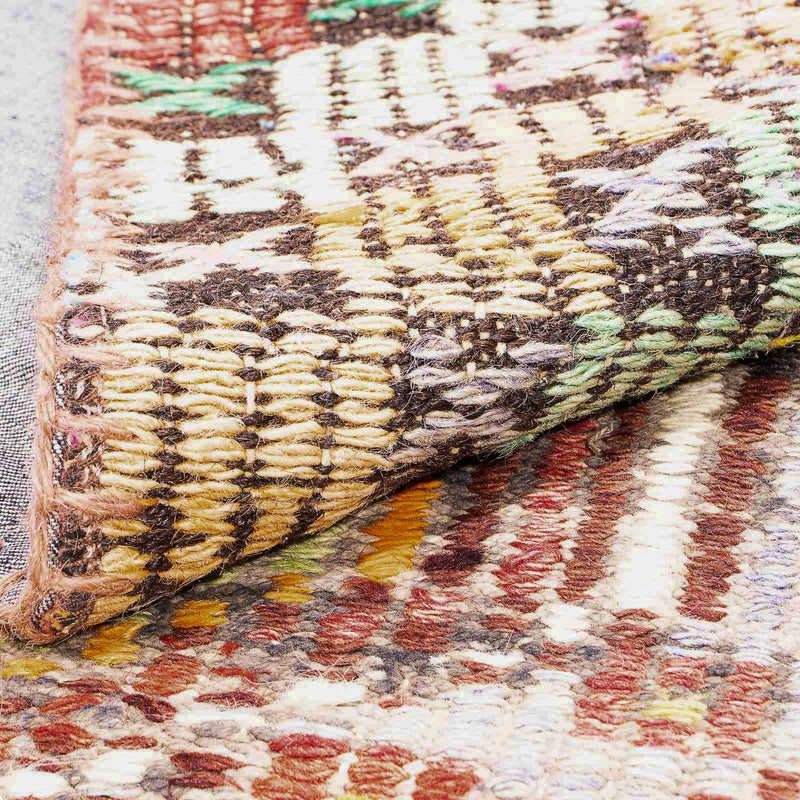Tapete de trabalho em patchwork 241x170cm - Tapete de lã