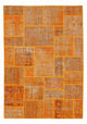 Tapete de trabalho em patchwork 172x244cm - Tapete de lã