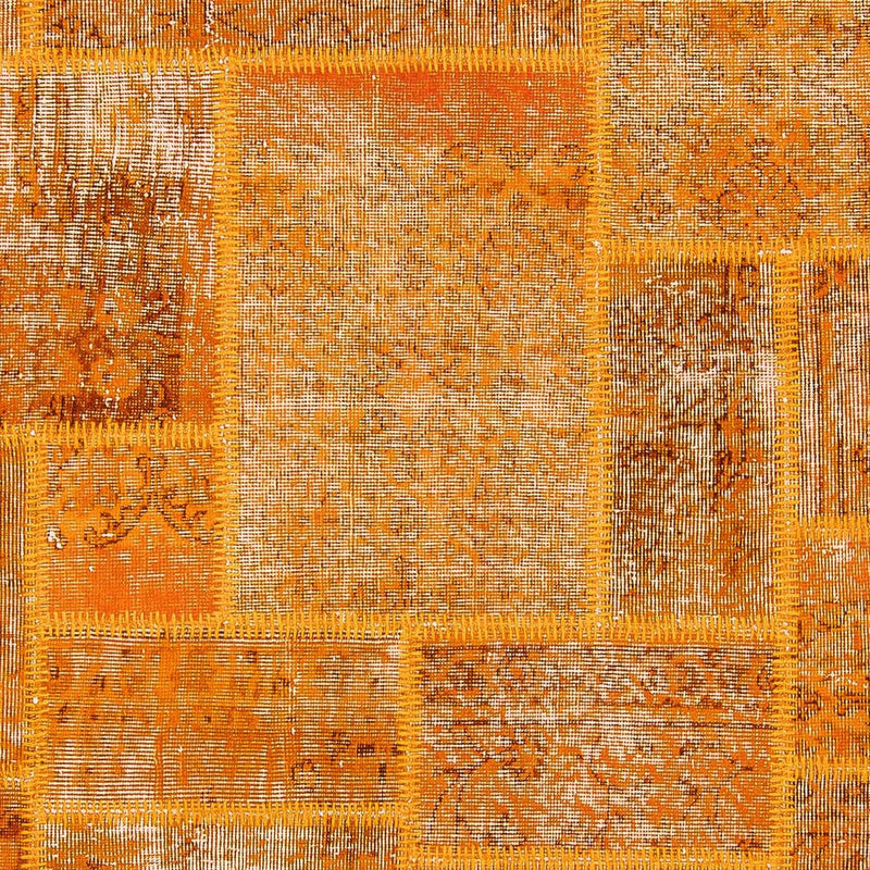 Tapete de trabalho em patchwork 172x244cm - Tapete de lã