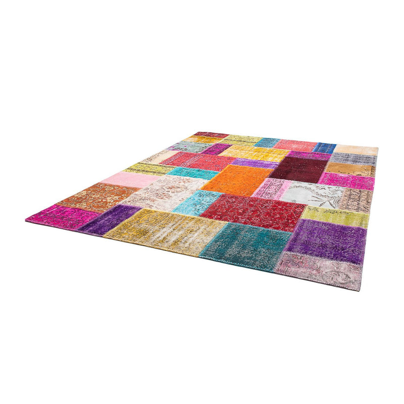 Tapete de trabalho em patchwork 250x300cm - Tapete de lã