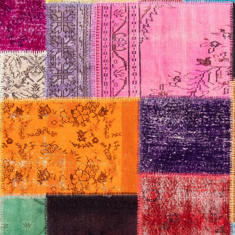 Tapete de trabalho em patchwork 365x275cm - Perserteppich Wollteppich